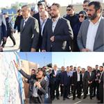 بازدید معاون اجرایی رئیس جمهور از پروژه جامع فاضلاب اهواز