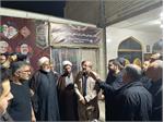 بازدید مسئولان ارشد وزارت نیرو و وزارت کشور از موکب شهدای سقای شرکت آب و فاضلاب خوزستان در مرز چذابه