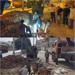 پایان افت فشار آب در نفتک مسجدسلیمان با تلاش ۱۹ ساعته/ پایداری شبکه توزیع آب ۱۵ هزار نفر