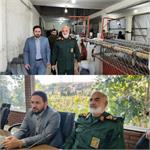 بررسی روند اجرایی پروژه های آبرسانی روستایی خوزستان با حضور فرمانده قرارگاه منطقه ای کربلا استان