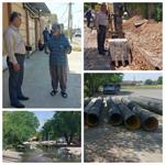 آغاز عملیات تعویض بخشی از خط لوله فاضلاب در شهرک ساحلی شوشتر