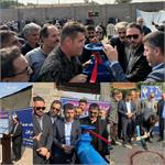 بهره برداری از ۶ طرح و آغاز عملیات اجرایی ۲ طرح آبرسانی در دزفول