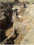 عملیات اصلاح خط ۱۶۰ میلیمتری روستای دهلران گتوند