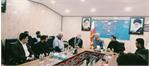 جلسه هماهنگی خدمات رسانی به زوار عتبات عالیات در آستانه اربعین حسینی (ع) با حضور استاندار و مدیر عامل آبفا خوزستان