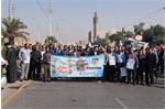 حضور پرشور کارکنان شرکت آبفا خوزستان در راهپیمایی 13 آبان ماه