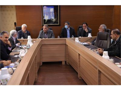 شرکت در جلسه مدیران ، معاونین و مدیران مناطق