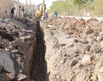 توسعه شبکه در کوی شهید رجایی شهر هفتکل