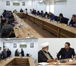 دیدار علیدادی مدیرعامل شرکت آب و فاضلاب خوزستان با آیت الله کعبی نماینده مردم شریف خوزستان در مجلس خبرگان رهبری