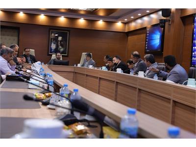 اولین جلسه شورای معاونین با حضور مدیر عامل شرکت