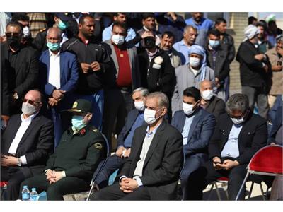 افتتاح تصفیه خانه فاضلاب شهرستان شادگان