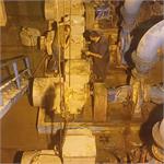 نصب الکتروموتور جدید و رفع مشکل افت فشار آب در آبادان