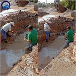 بازگشت آب به شبکه توزیع ۱۶۰ خانوار مسجدسلیمانی پس از عملیات سنگین بازسازی