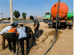 اقدام فوری آبفا آبادان برای جلوگیری از پس‌زدگی فاضلاب در دو منطقه مسکونی