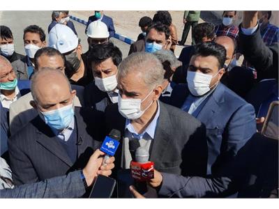 افتتاح تصفیه خانه فاضلاب شهرستان شادگان