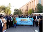 حضور مدیرعامل، معاونین و کارکنان آبفا استان خوزستان در راهپیمایی 22 بهمن ماه