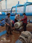 پایداری شبکه آبرسانی روستای قالند بهبهان با تعویض الکتروپمپ