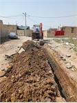 نوسازی 600 متر از شبکه آب روستای دربندغربی خرمشهر