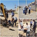 لایروبی شبکه فاضلاب در سایت‌های مسکن مهر هندیجان