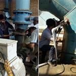 پیشگیری از کاهش تولید و تلاش جهت حفظ پایداری در تصفیه خانه شهید باوی آبادان