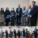 تقدیر و اهدا لوح سپاس مدیرعامل آبفا استان از فعالان عرصه پژوهش و فناوری صنعت آب و فاضلاب خوزستان