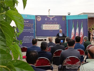 مراسم آبرسانی به11 روستای غیزانیه