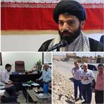 تشکر و قدردانی فرماندار و امام جمعه اندیکا از اقدمات جهادی آبفا خوزستان در روند اجرایی پروژه های این شهرستان