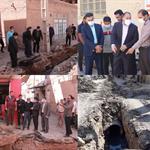 شبکه قدیم فاضلاب خیابان مسجد جامع شوشتر جمع آوری و اصلاح می شود